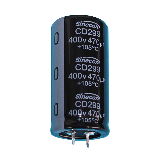 Đời sống cực kỳ dài CD299, Tụ điện điện phân bằng nhôm bị rò rỉ thấp